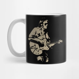 neil young silhouette Mug